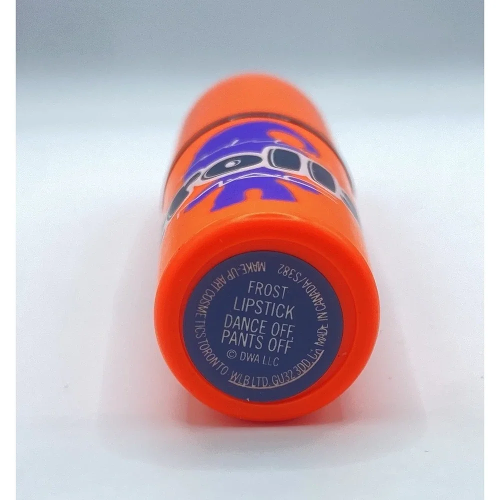 MAC Trolls Frost Lipstick DANCE OFF PANTS OFF Limited Edition NWOB Full Size